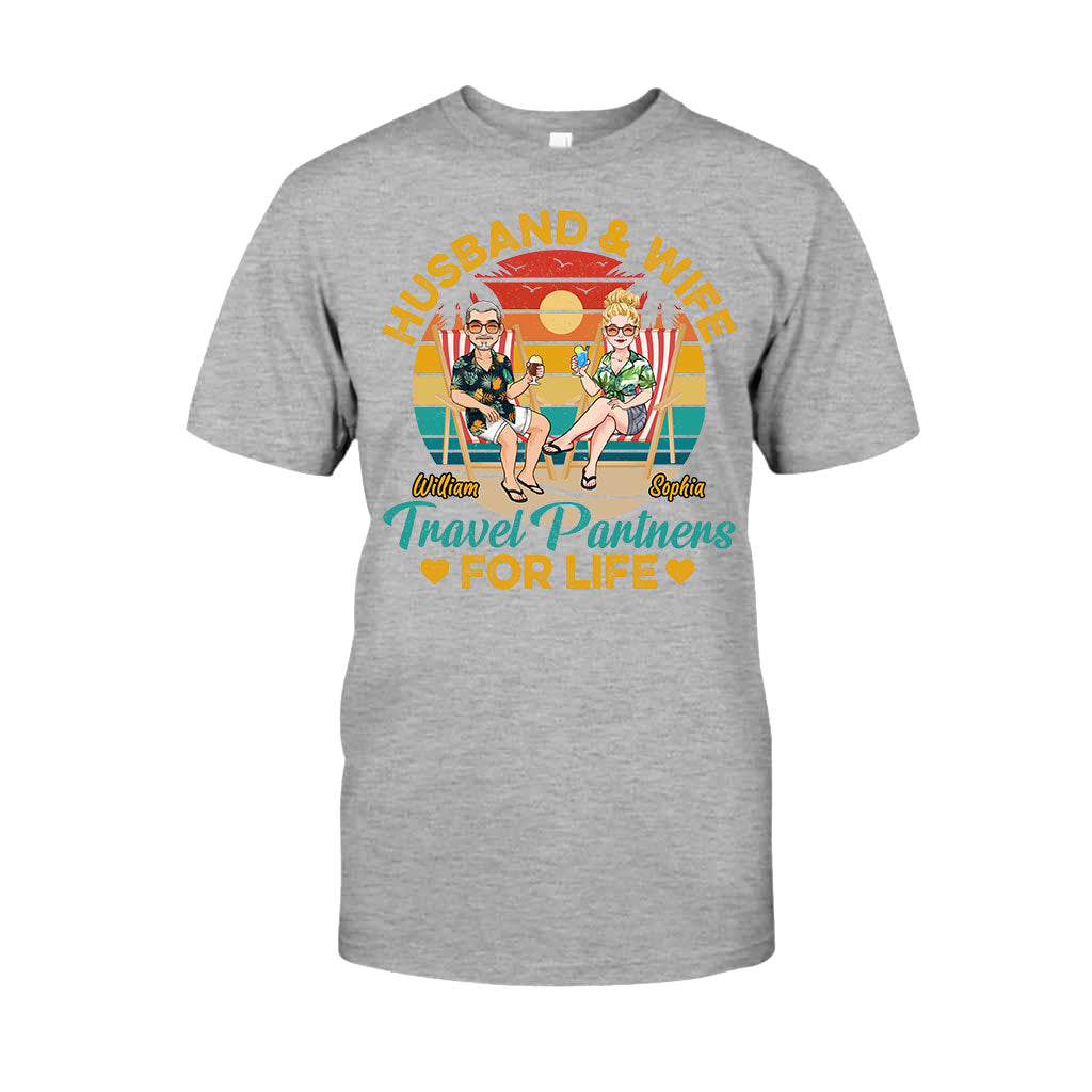 Travel Partners For Life - Personalized Travelling T-shirt & Hoodie