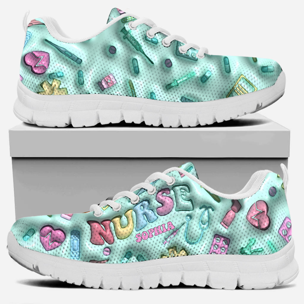 Nurse Life – Personalisierte Pflege-Sneaker