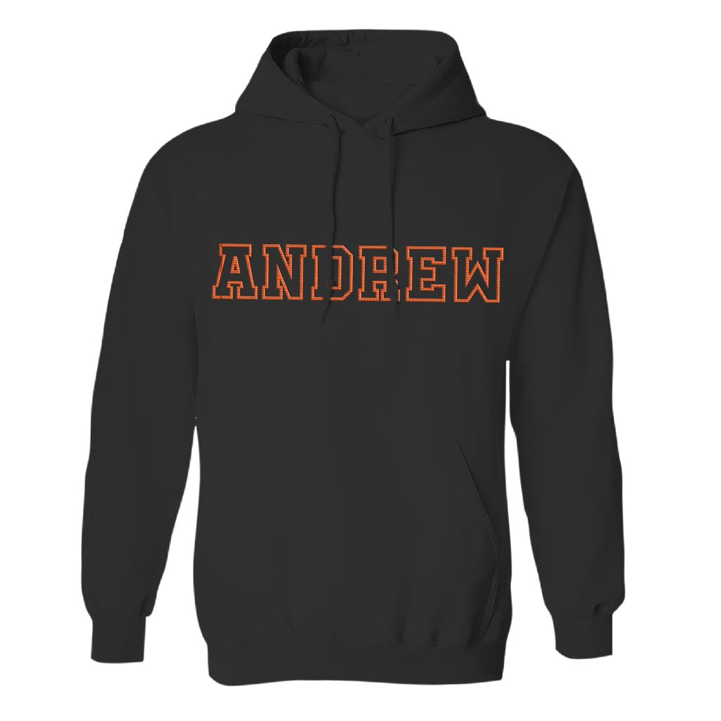 Personalisierter Hoodie mit Stickerei für Stiefväter – individueller Name