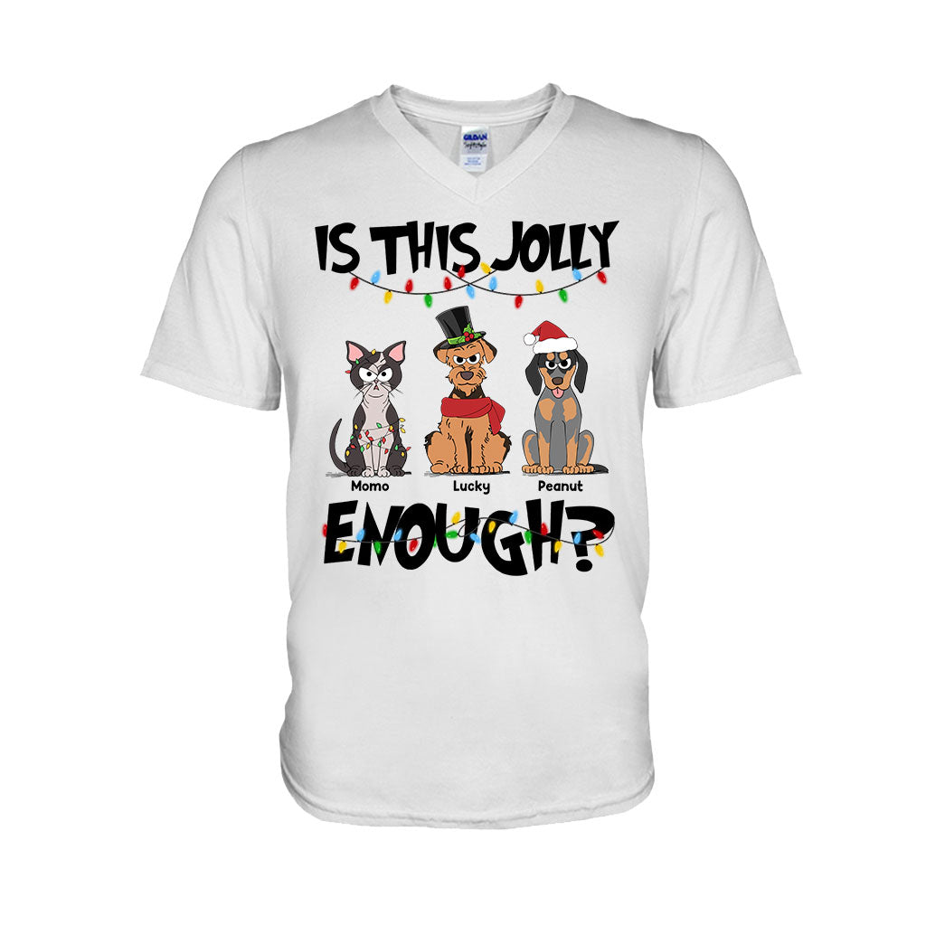Ist das lustig genug? - Personalisiertes Hunde-T-Shirt und Hoodie