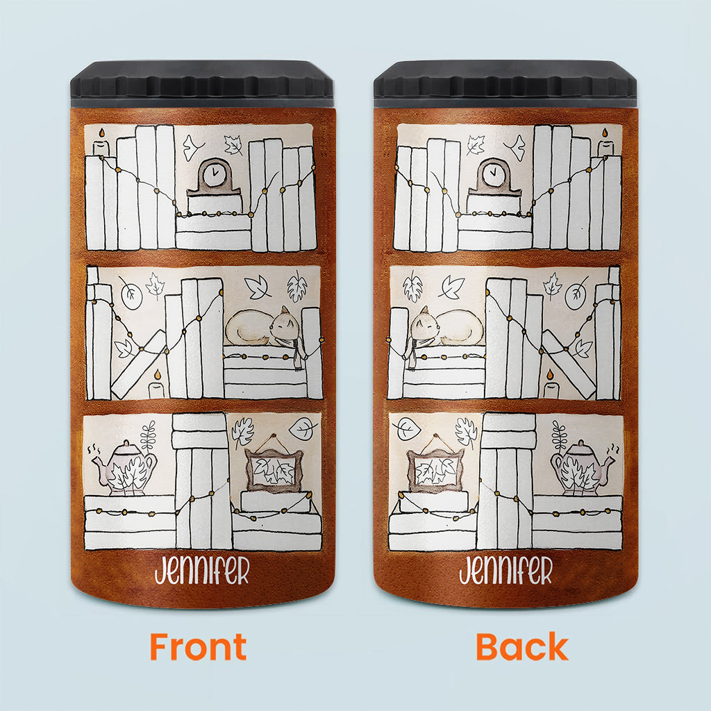 Lesetracker für die vier Jahreszeiten – Personalisierter Buchkühler