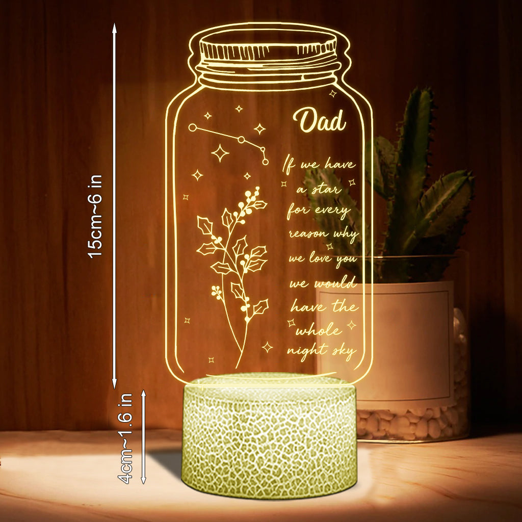 Sternzeichen-Geburtsblume – Geschenk für Mama, Oma, Tochter, Ehefrau, Freundin, Papa, Opa, Freund, Ehemann – Personalisierte, geformte Plakettenleuchte