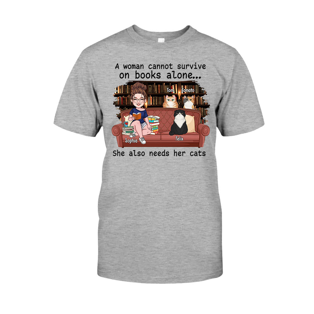 Einfach ein Mädchen, das Bücher liebt – personalisiertes Buch-T-Shirt & Hoodie