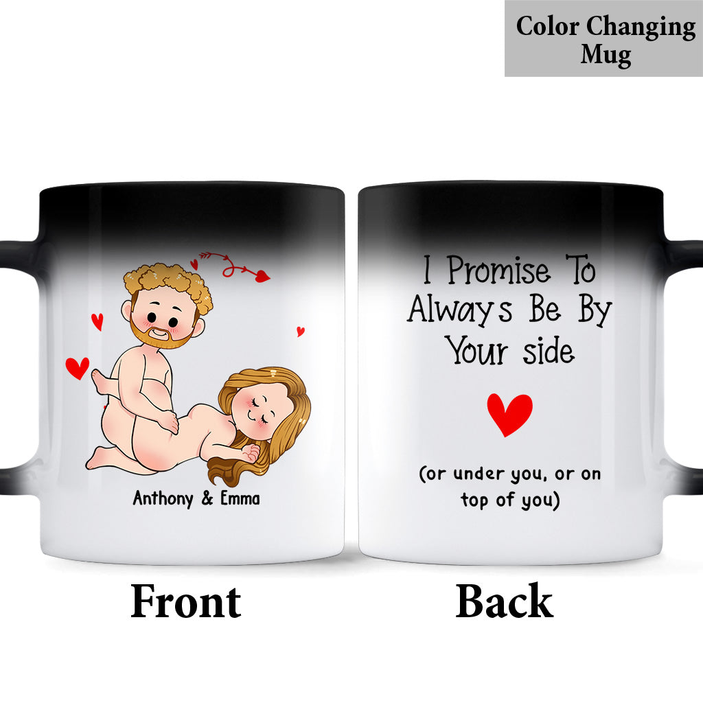 Ich will nur, dass du glücklich bist – Geschenkidee für Paare (Ehemann, Ehefrau, Freund, Freundin) – Personalisierte Tasse