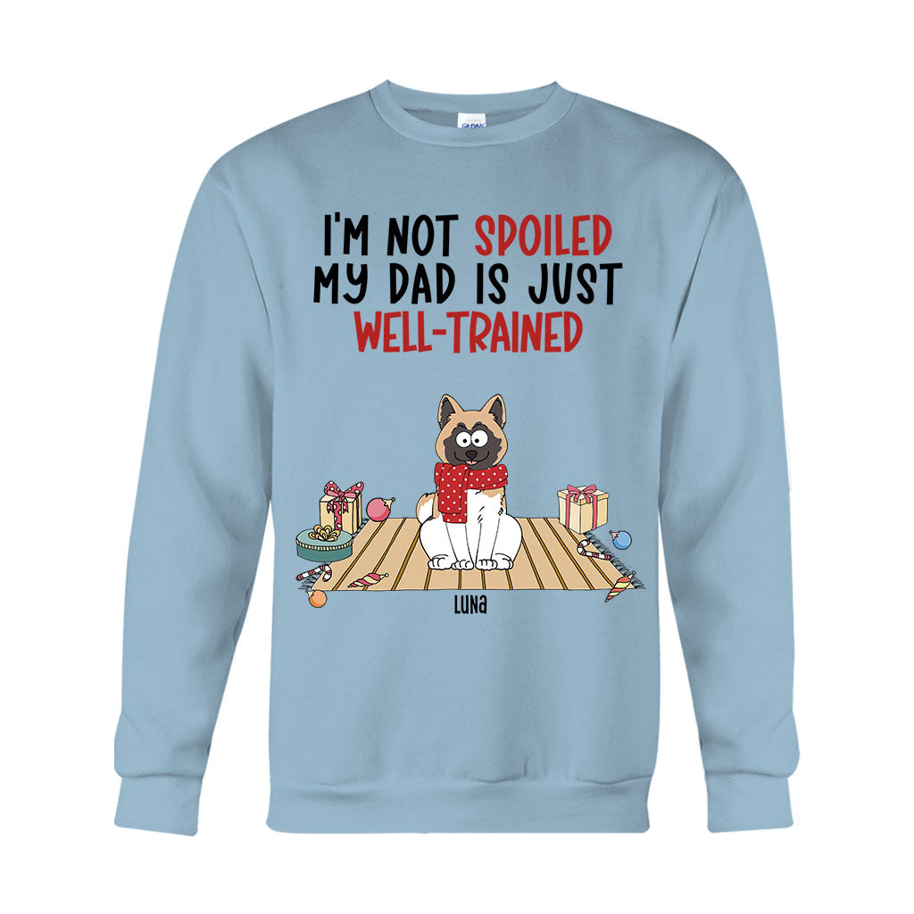 Gut erzogene Mama/Papa ​​– Personalisiertes Hunde-T-Shirt und Hoodie