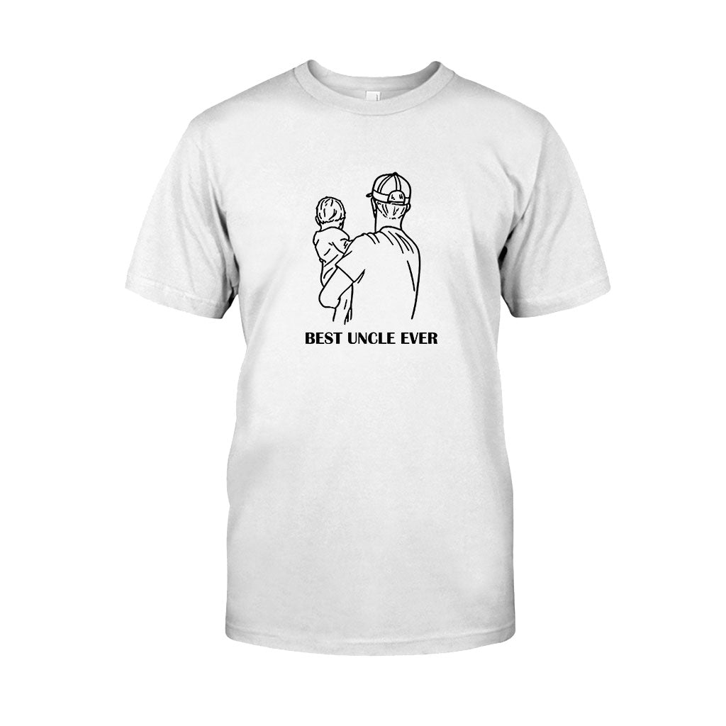 Bester Onkel aller Zeiten – Geschenk für Onkel – Personalisiertes T-Shirt und Hoodie