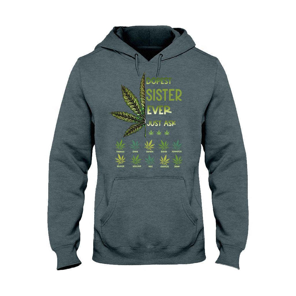 Der coolste Papa aller Zeiten – Geschenk für Papa, Oma, Opa, Mama, Onkel, Tante, Bruder, Schwester – Personalisiertes T-Shirt und Hoodie