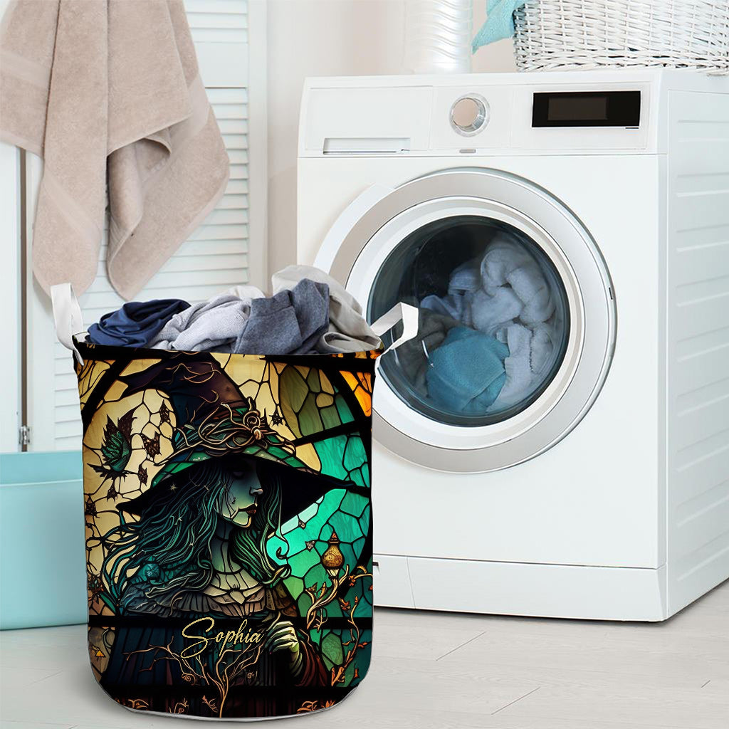 Mysteriöse Hexe – Personalisierter Hexen-Aufbewahrungskorb