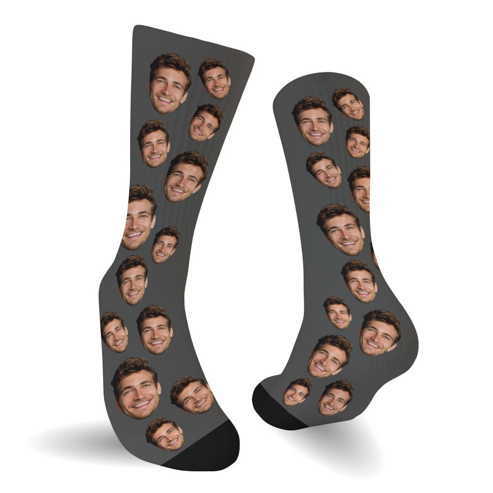 Individuell gestaltete Socken für Onkel