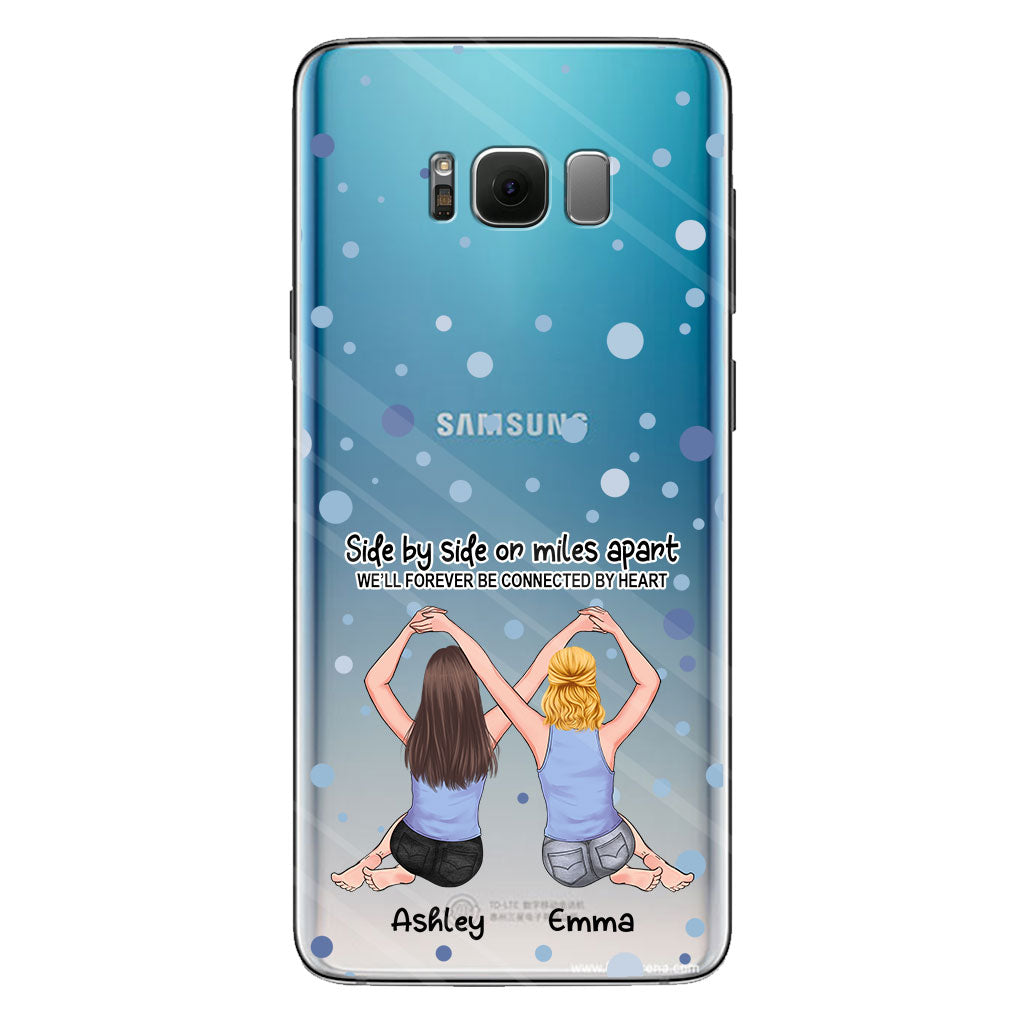 Für immer beste Freundin - Geschenk für die beste Freundin – Personalisierte transparente Handyhülle