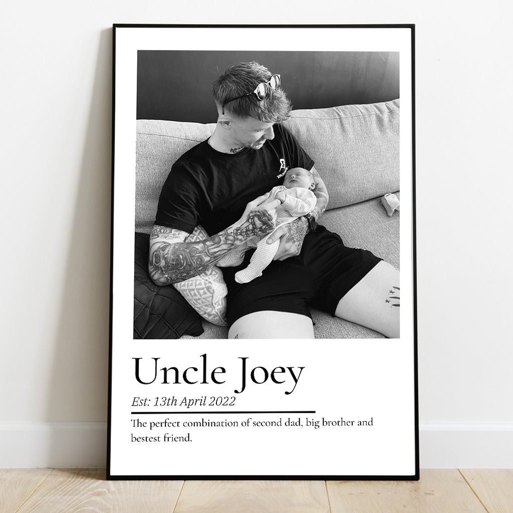 Best Uncle Ever - Personalized Uncle Canvas And Poster