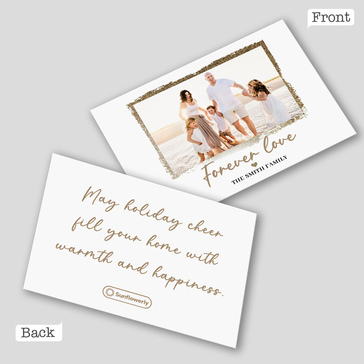 Forever Love - Personalized Greeting Card