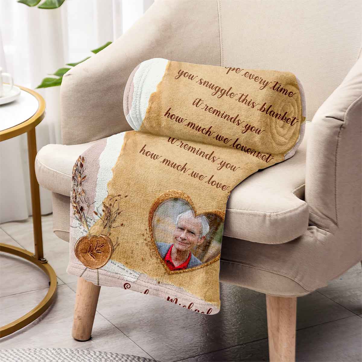 Grandma Mama - Gift for grandma, mom, dad, grandpa, aunt, uncle, sister, brother, husband, wife, friend - Personalized Blanket