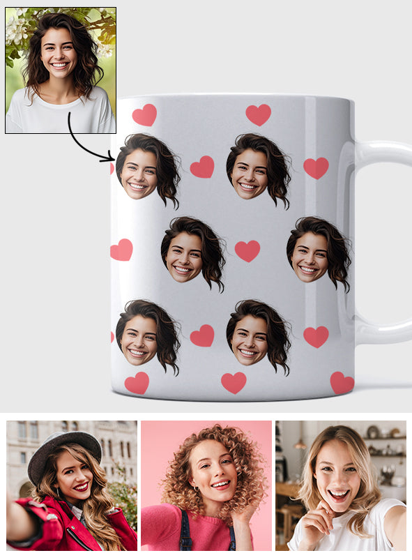 Beliebiges Foto - Personalisierte Tasse