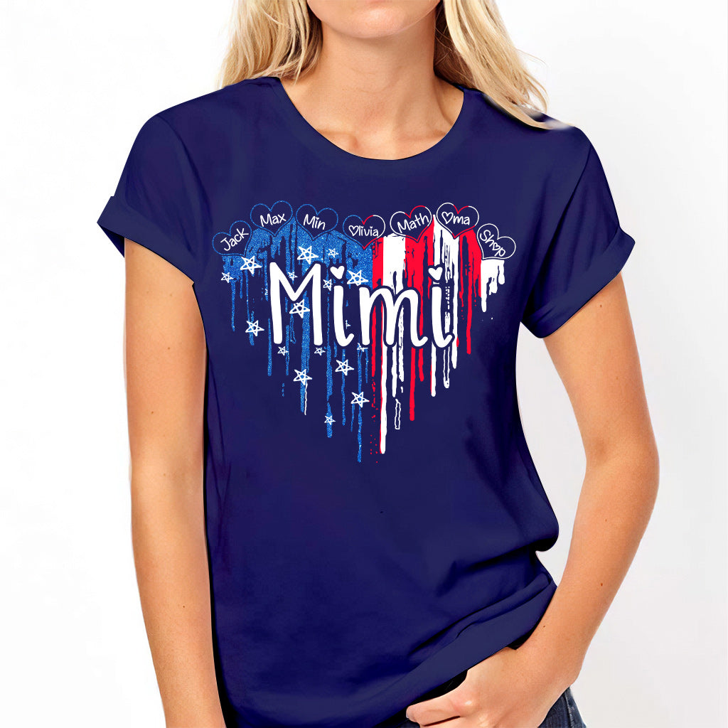 Meine Enkelkinder – Personalisiertes Oma-T-Shirt & Hoodie