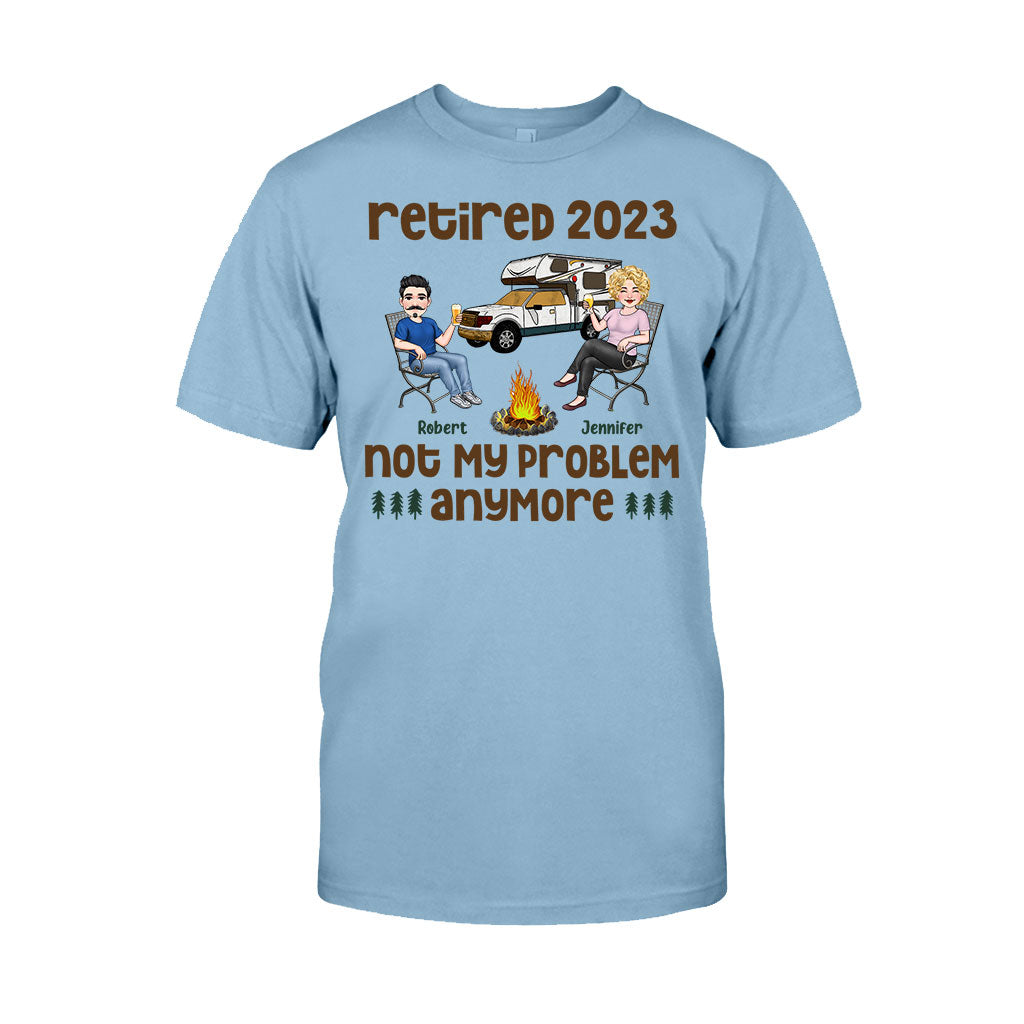 „Nicht mehr mein Problem“ – Personalisiertes T-Shirt und Hoodie für Rentner