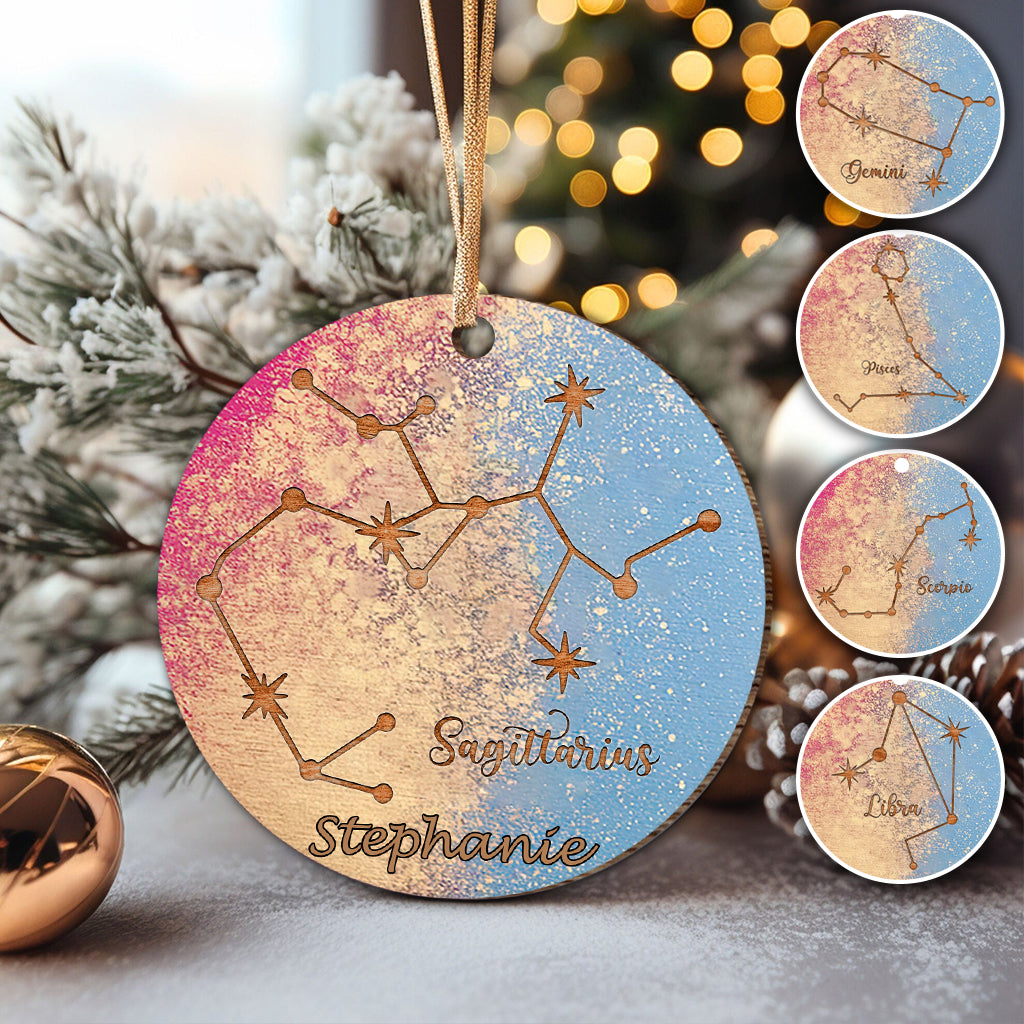 Sternzeichen-Ornament – ​​Personalisiertes Horoskop-Ornament
