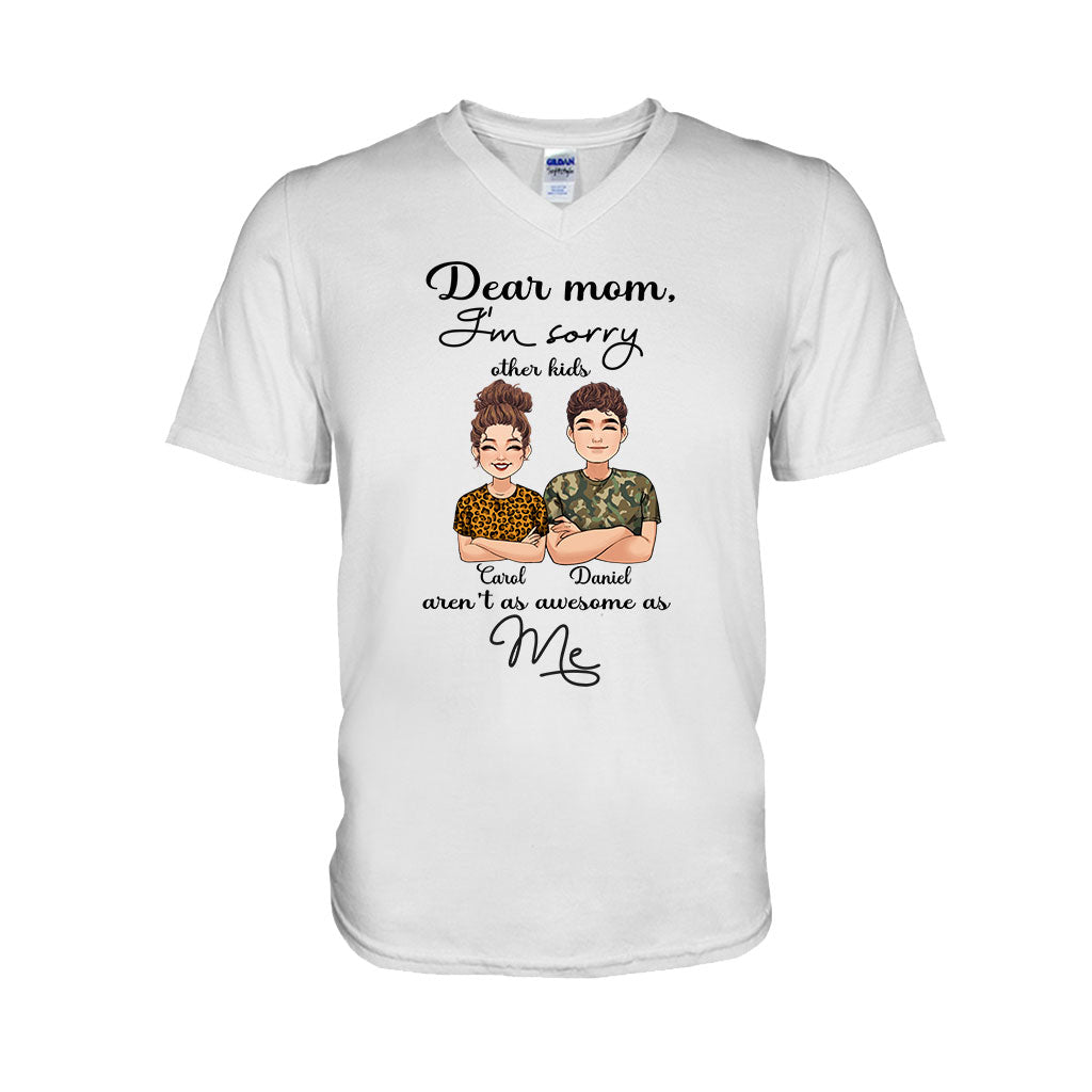 Liebe Mama – Personalisiertes Mutter-T-Shirt und Hoodie