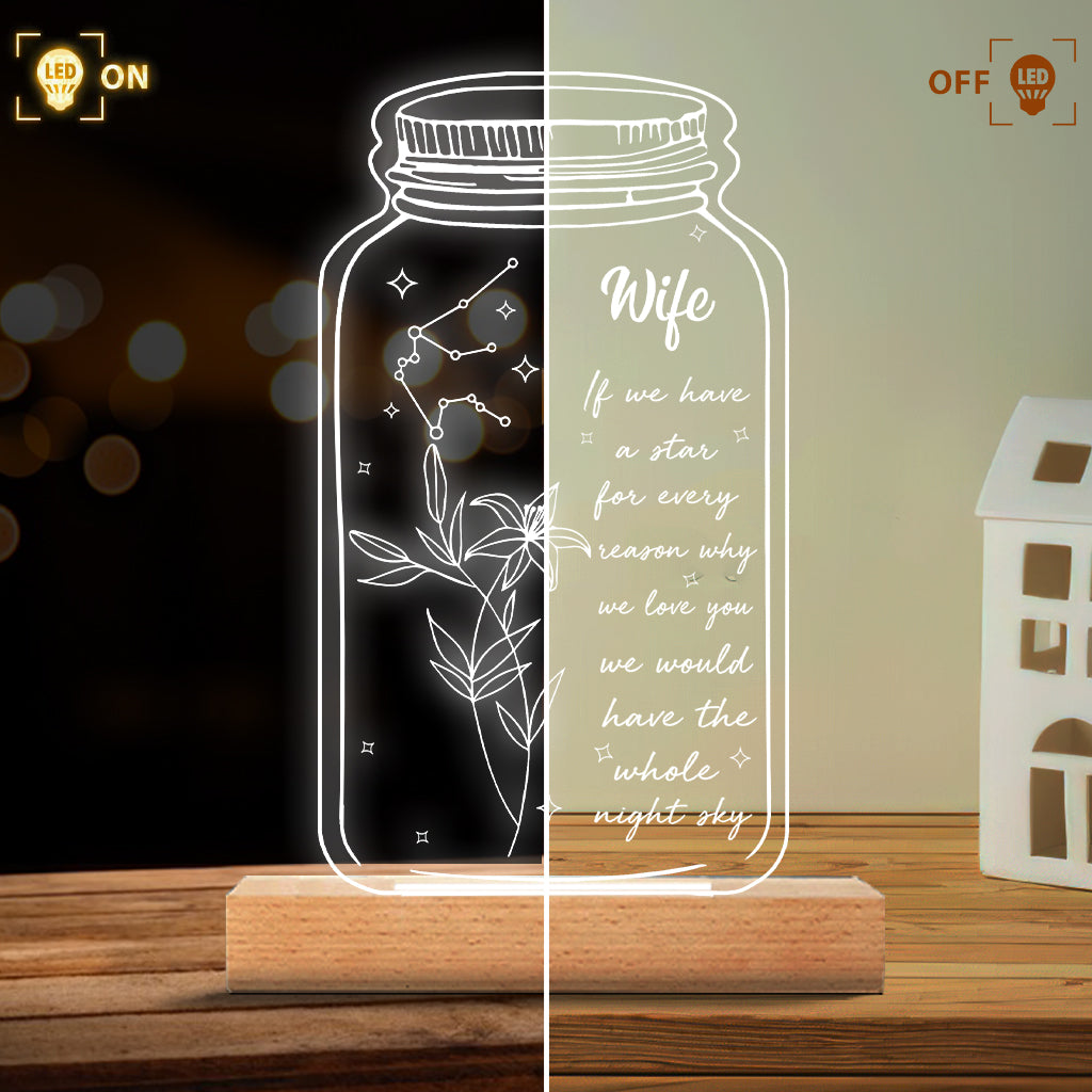 Sternzeichen-Geburtsblume – Geschenk für Mama, Oma, Tochter, Ehefrau, Freundin, Papa, Opa, Freund, Ehemann – Personalisierte, geformte Plakettenleuchte
