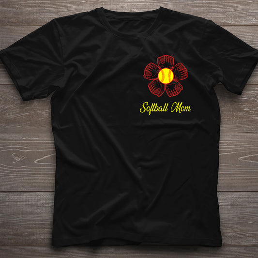 Proud Softball Mom Grandma Aunt - Personalized Softball T-shirt and Hoodie