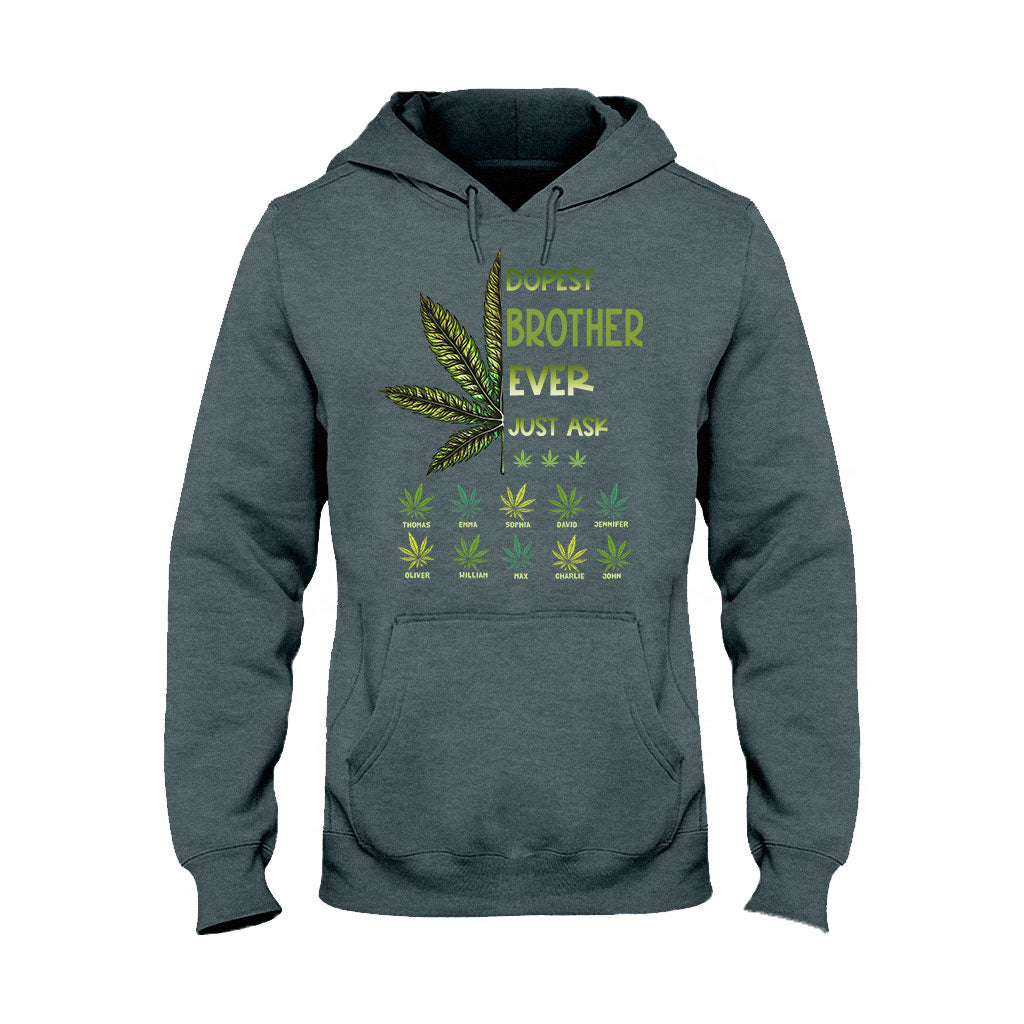 Der coolste Papa aller Zeiten – Geschenk für Papa, Oma, Opa, Mama, Onkel, Tante, Bruder, Schwester – Personalisiertes T-Shirt und Hoodie