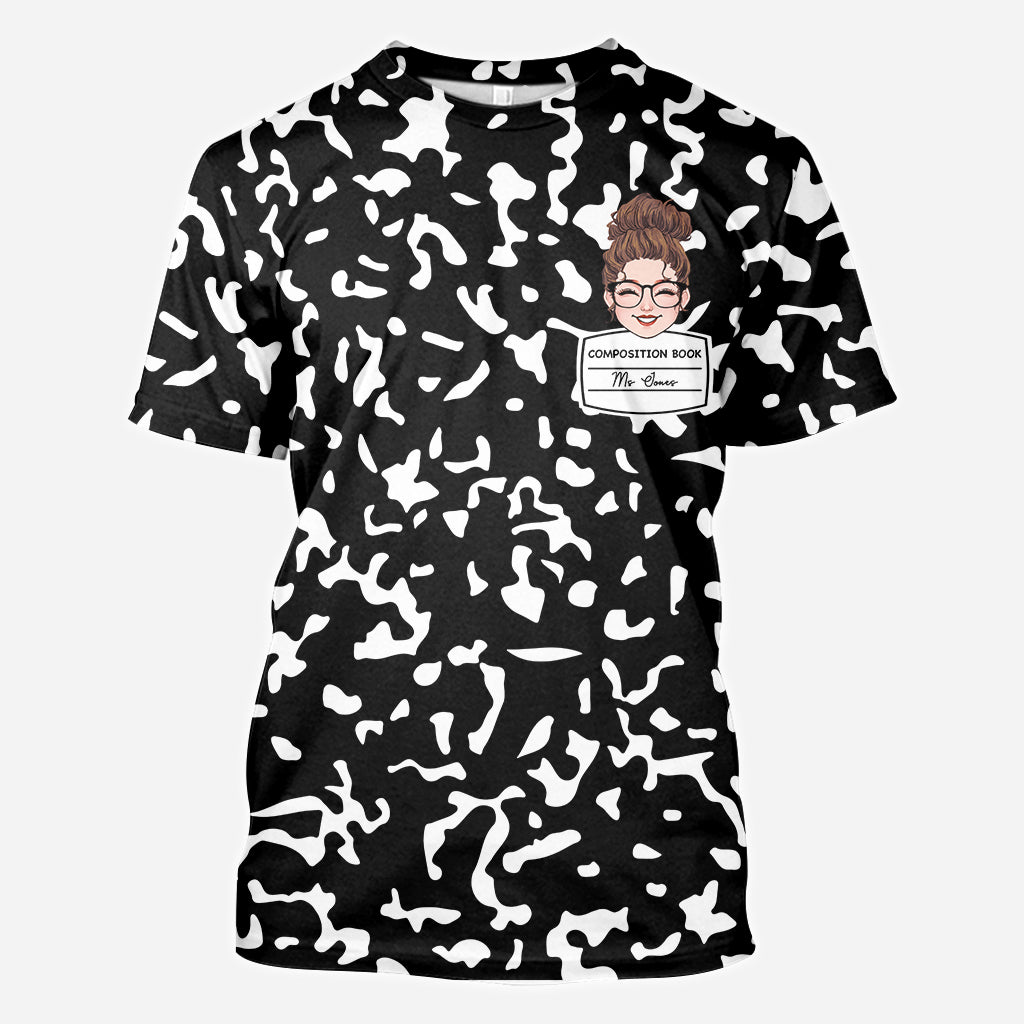 Willkommen zurück in der Schule – Personalisiertes Lehrer-Shirt