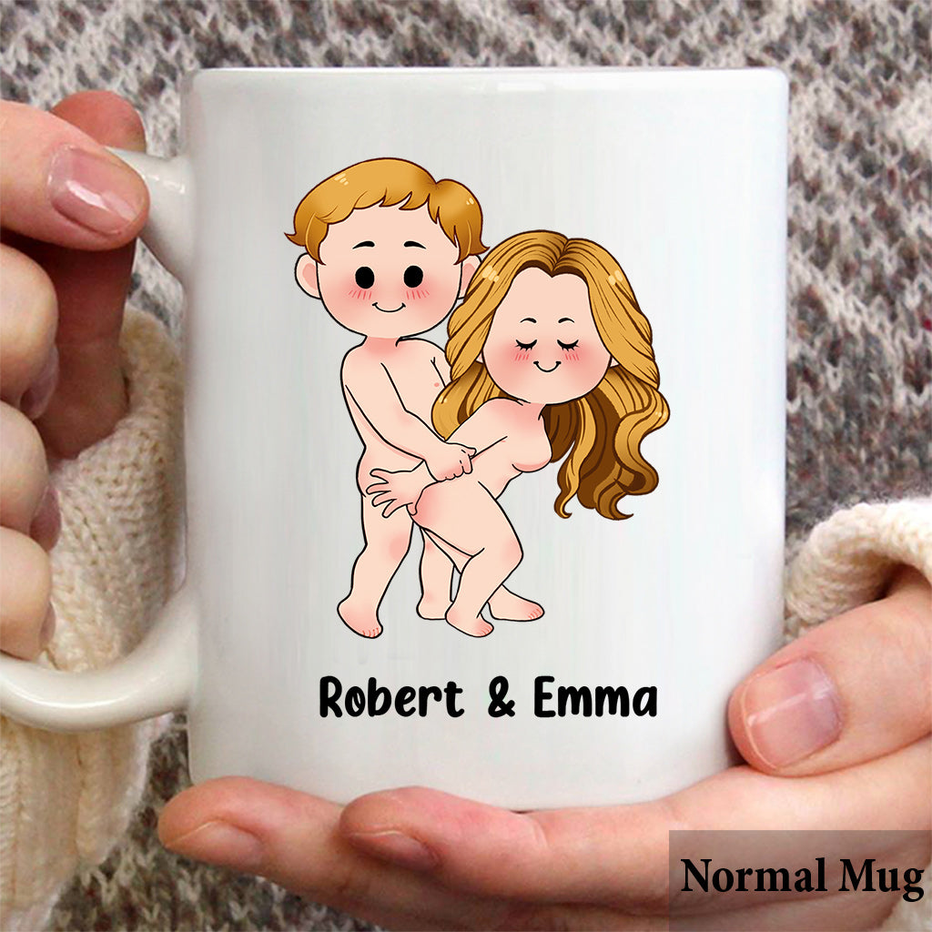 Liebe mich, wie du die Jagdsaison liebst – personalisierter Jagdbecher