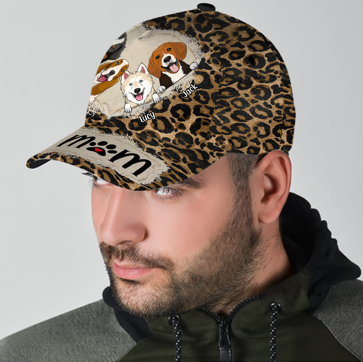 Hundemama – Personalisierte klassische Hundekappe