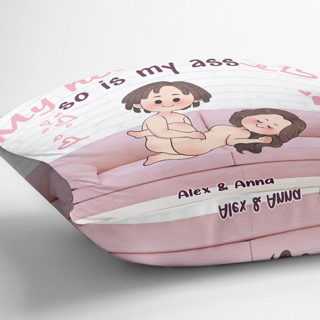 Mein Herz gehört dir – Personalisiertes Pärchenkissen