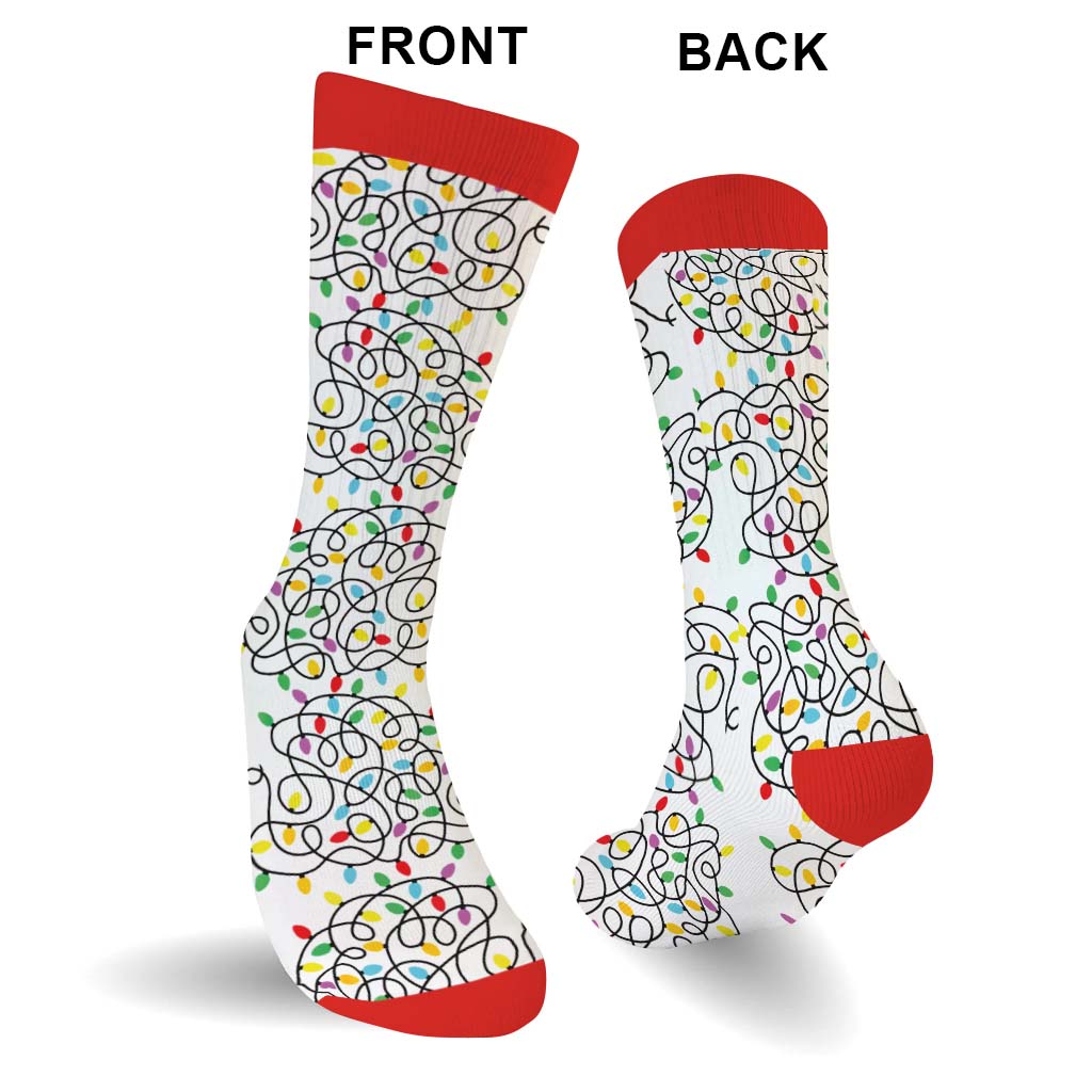 I Can Get You On The Naughty List - gift for husband, wife, boyfriend, girlfriend - Personalized Socks