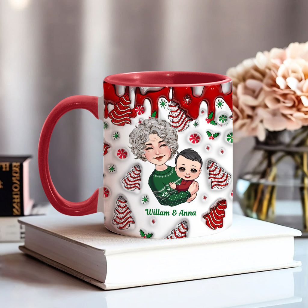 Beste Oma der Welt – Geschenk für Oma – Personalisierte Tasse mit Akzent