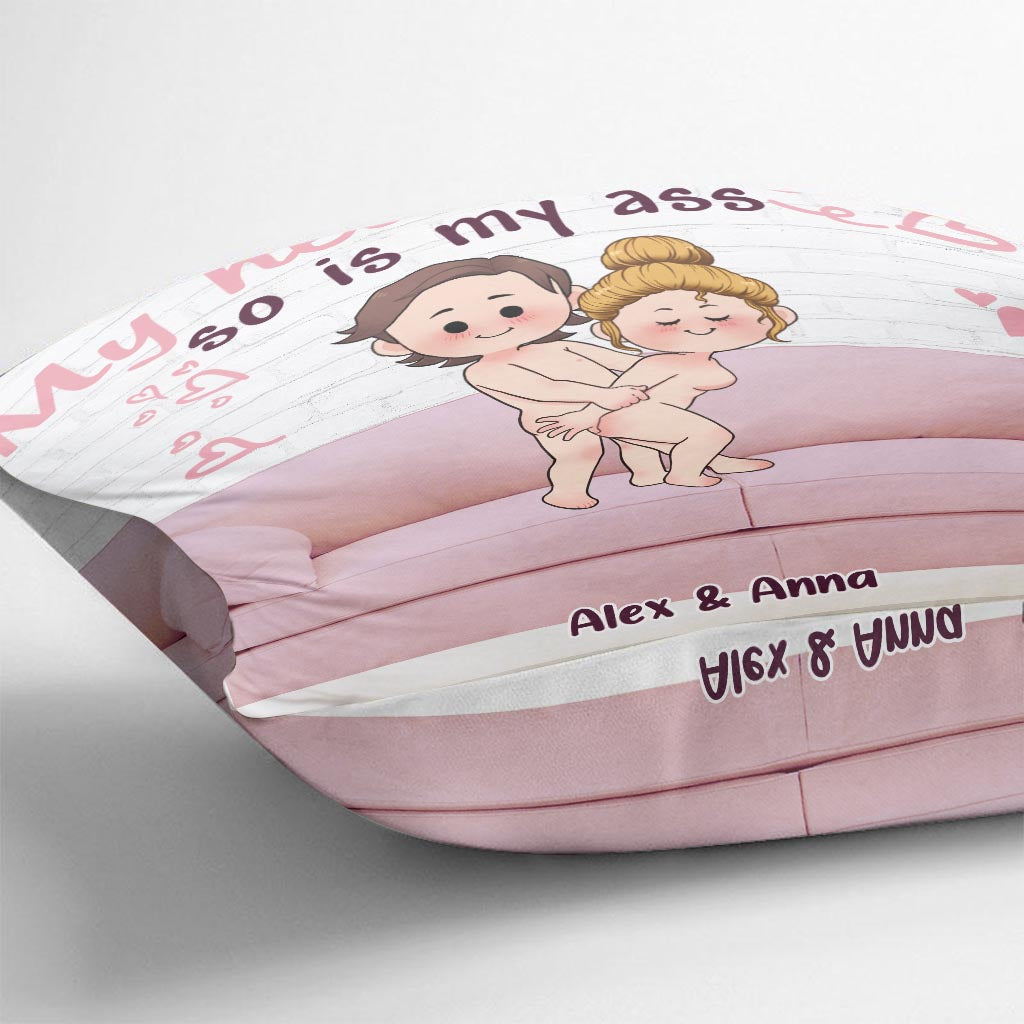 Mein Herz gehört dir – Personalisiertes Pärchenkissen