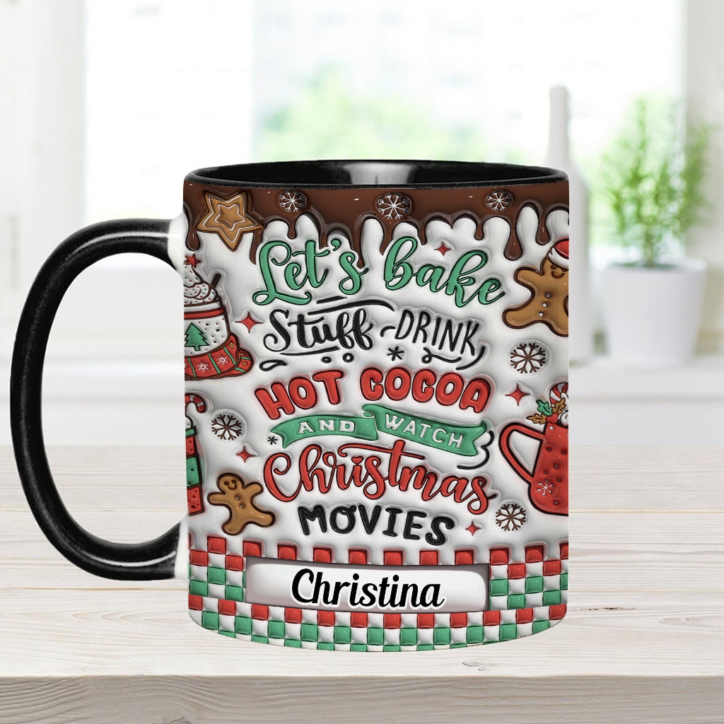 Let's Bake Stuff - Personalized Baking Accent Mug
