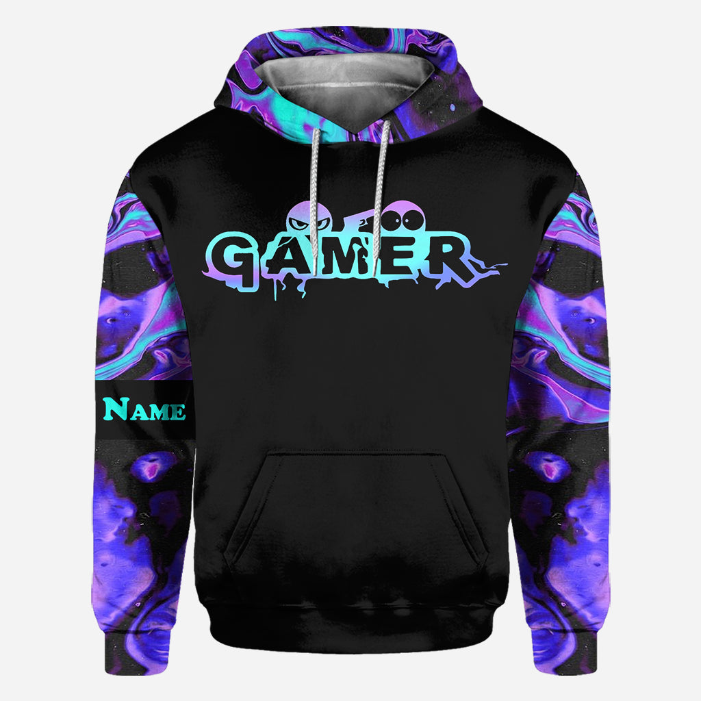 Wir respawnen einfach – personalisiertes Videospiel-T-Shirt