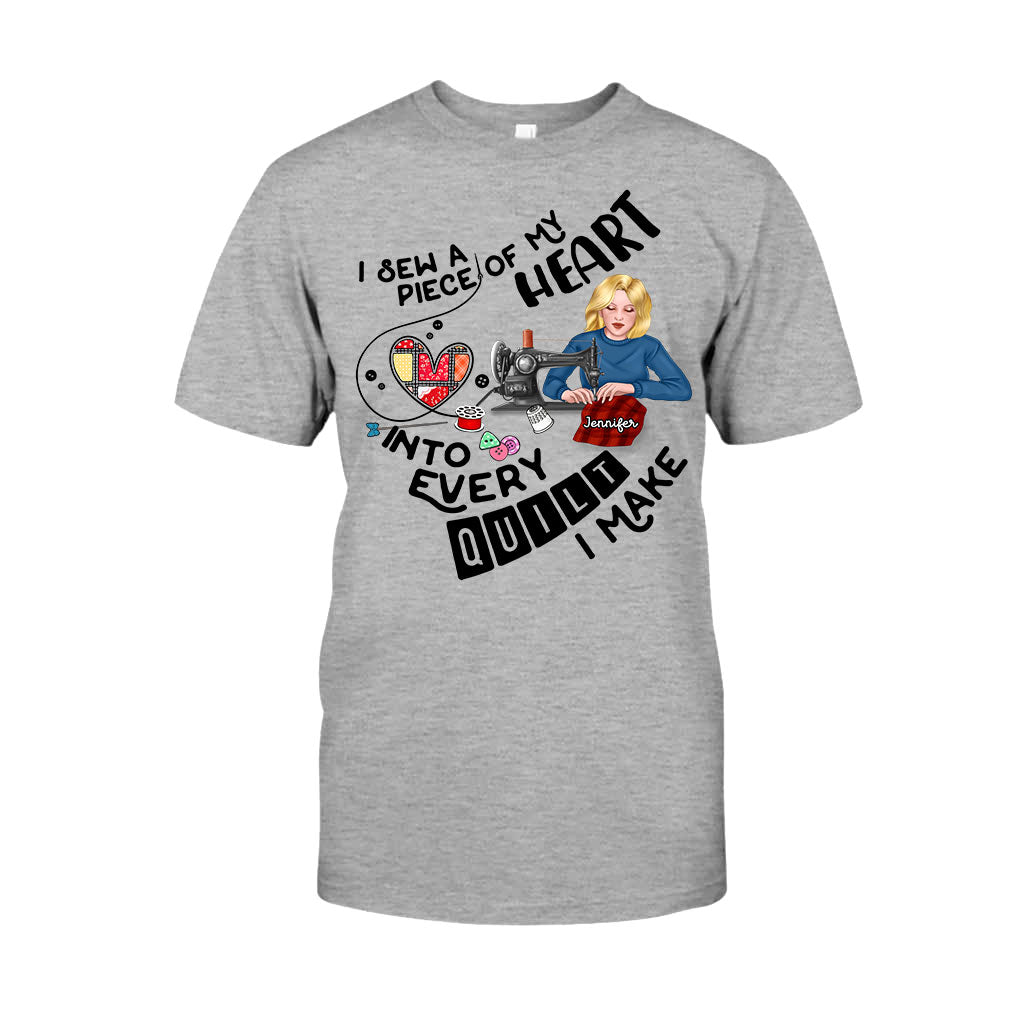Ich nähe ein Stück meines Herzens – personalisiertes Näh-T-Shirt und Hoodie