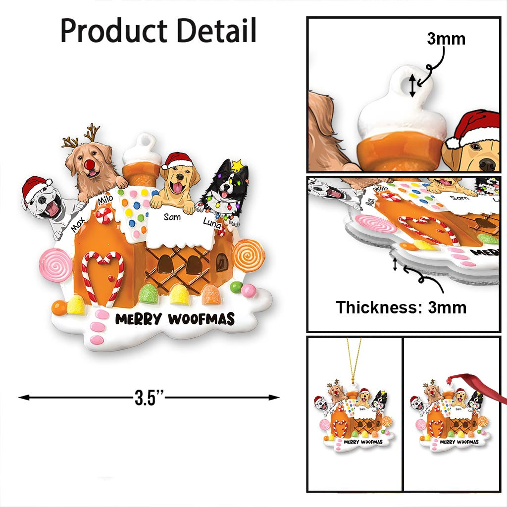 Unsere Familie – Personalisierter Hundeanhänger