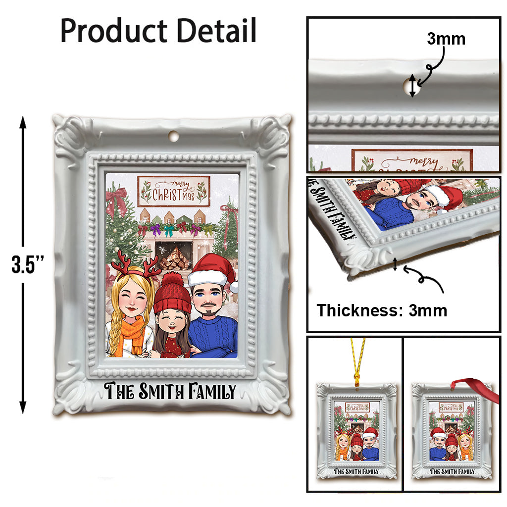 Merry Christmas - Personalized Family Ornament