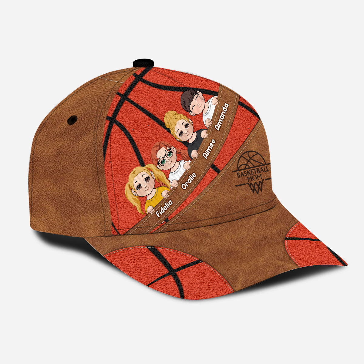 Basketball Mom – Personalisierte Basketball Classic Cap
