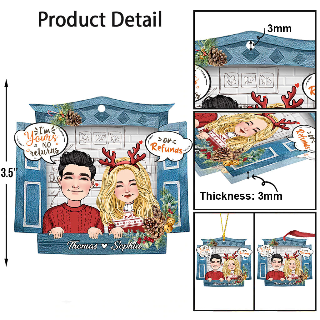 I'm Yours - Personalized Couple Ornament