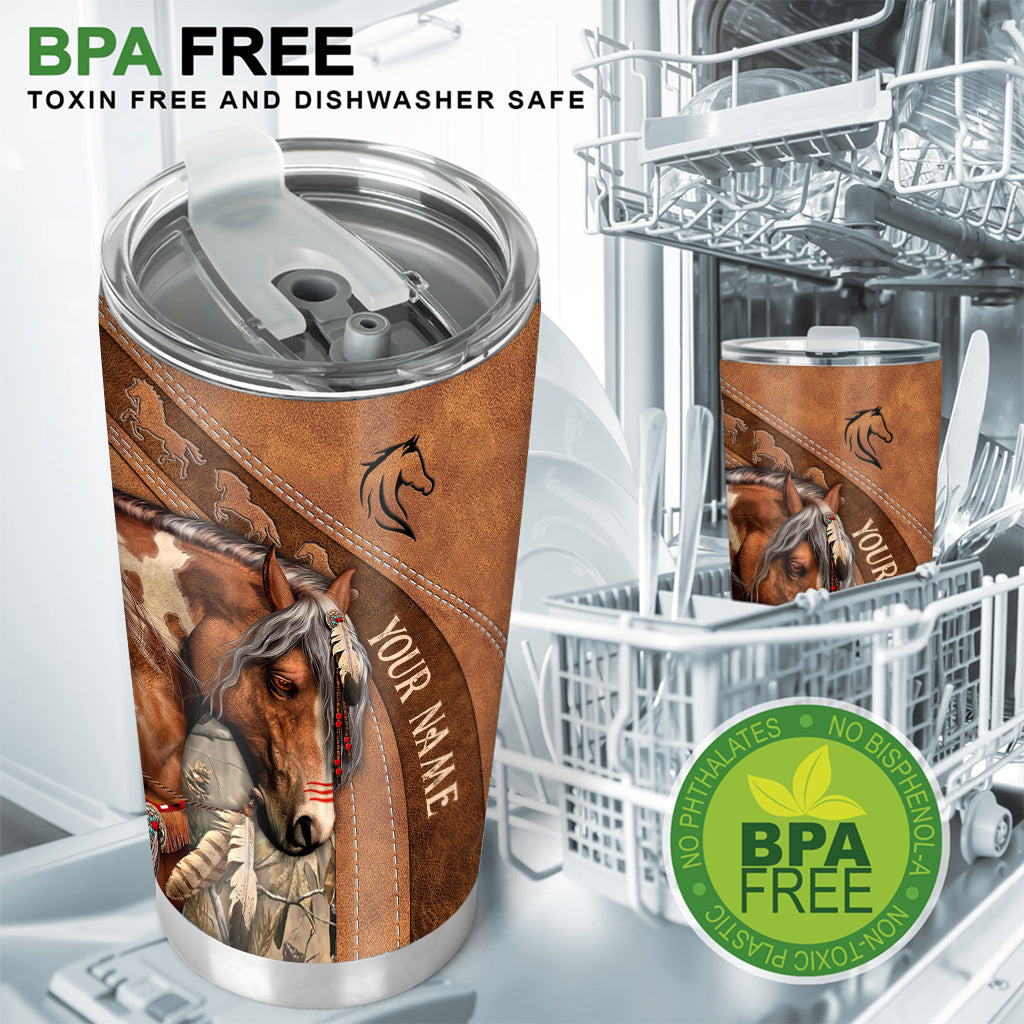 Pferdeliebe – Personalisierter Pferde-Trinkbecher