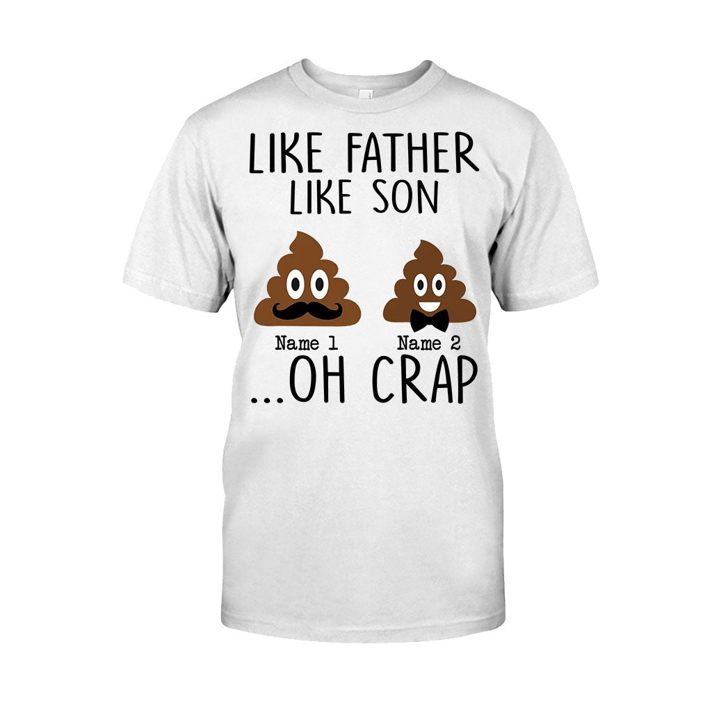 Wie die Mutter, so die Tochter – Geschenk für Mama, Tochter, Papa, Sohn – Personalisiertes T-Shirt und Hoodie