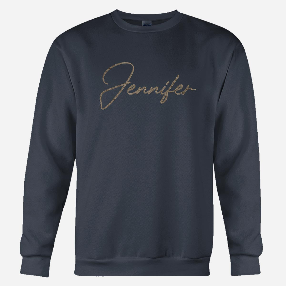 Personalisierter Geschwisterpullover mit Stickerei – Individueller Name