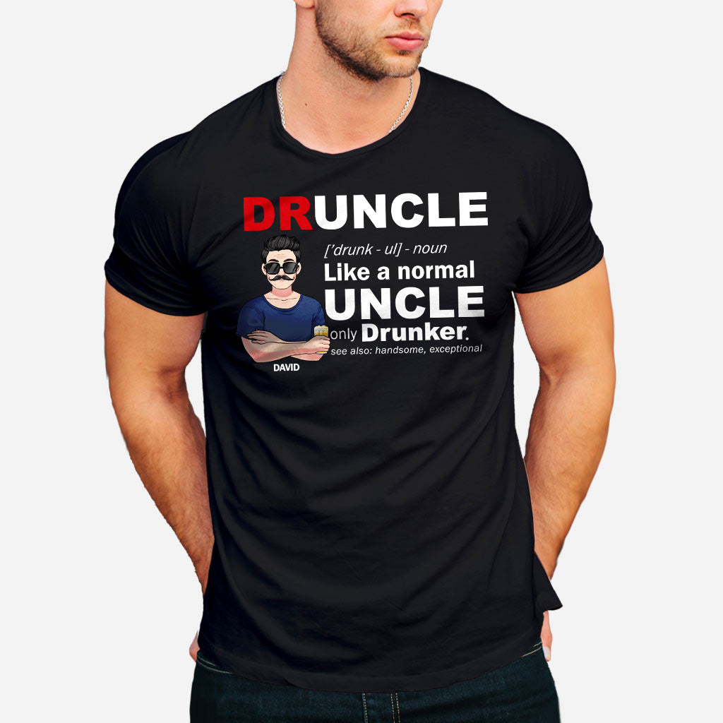 Druncle – Personalisiertes Onkel-T-Shirt & Hoodie