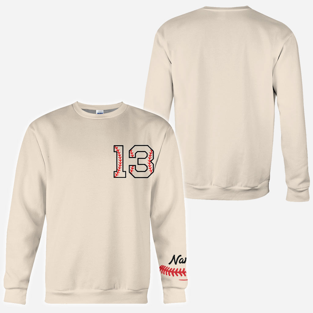 In My Baseball Era - Personalized Baseball All Over Shirt