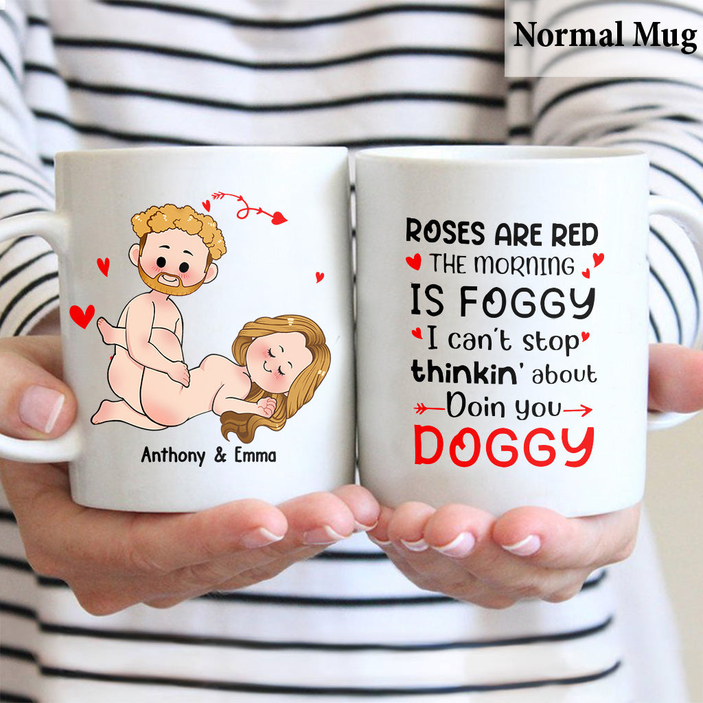 Ich will nur, dass du glücklich bist – Geschenkidee für Paare (Ehemann, Ehefrau, Freund, Freundin) – Personalisierte Tasse