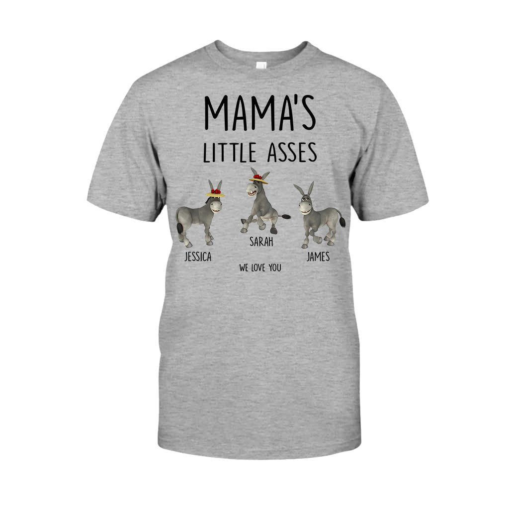 Kleine Ärsche – Geschenk für Papa, Opa, Mama, Onkel, Tante, Oma – Personalisiertes T-Shirt und Hoodie