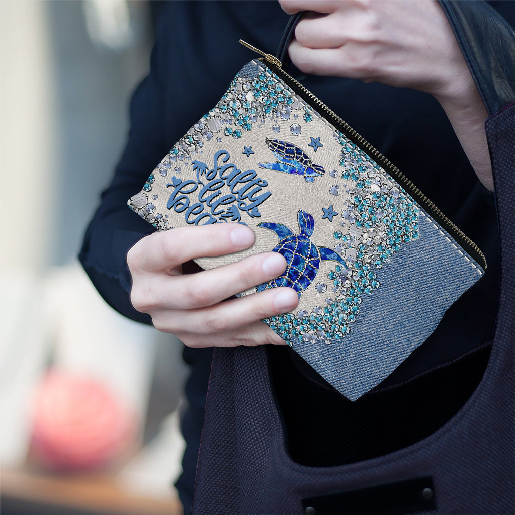 Turtle Bling - Personalized Turtle Pouch