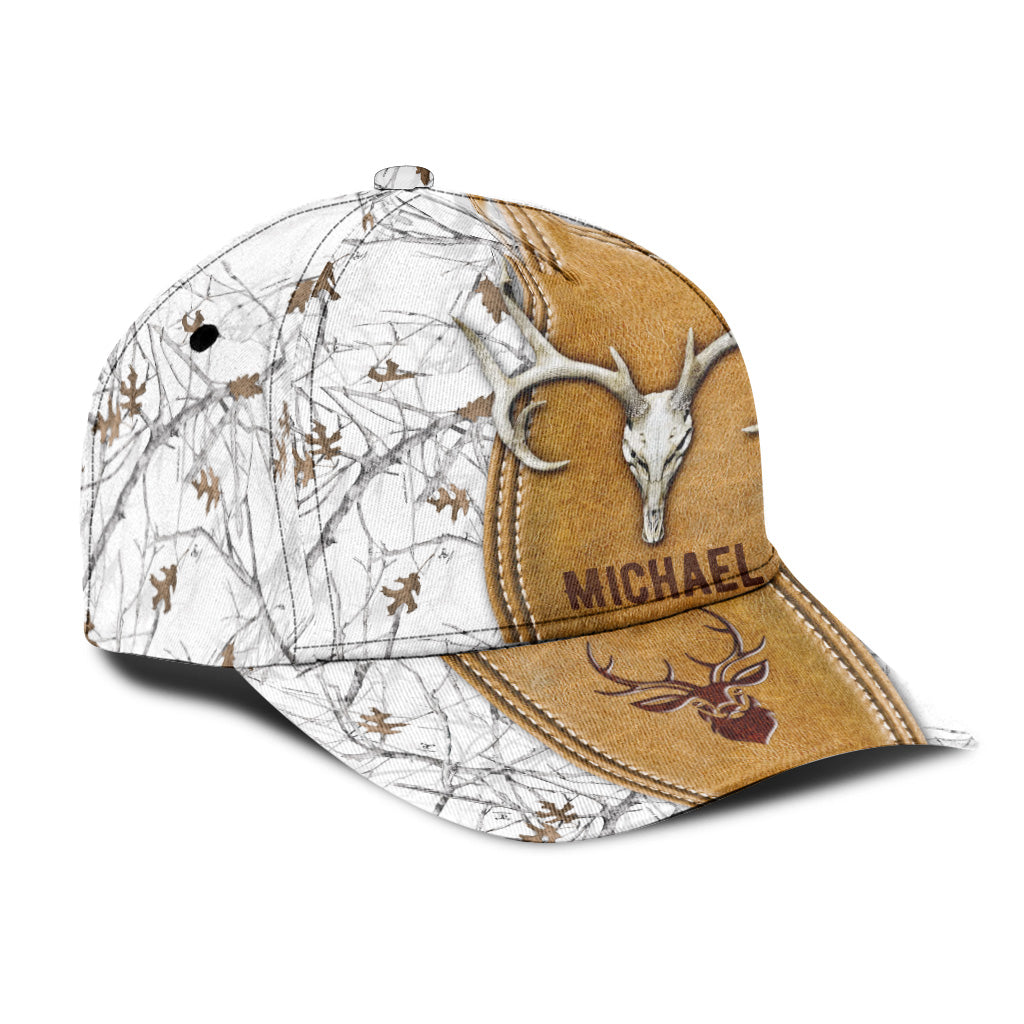 Hirschschädel - Personalisierte Jagd-Klassiker-Kappe