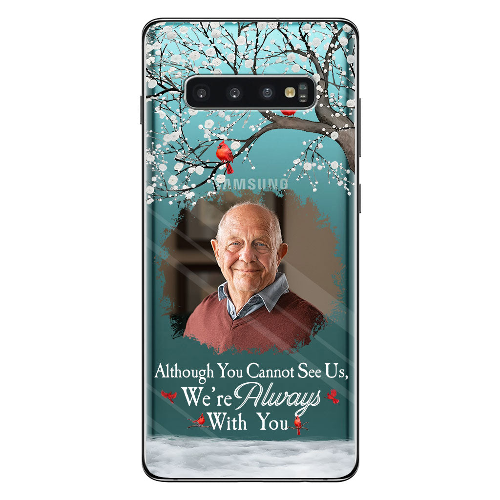 I'm Always With You - Personalized Memorial Clear Phone Case