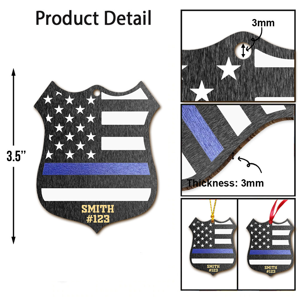 Polizist - Personalisierter Polizist-Anhänger